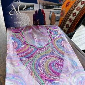 مخورات للكبار  قماش حرير أيطالي  شك يدوي