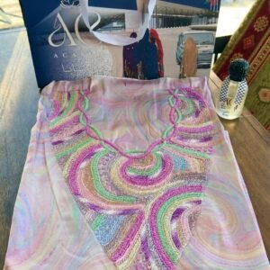 مخورات للكبار  قماش حرير أيطالي  شك يدوي